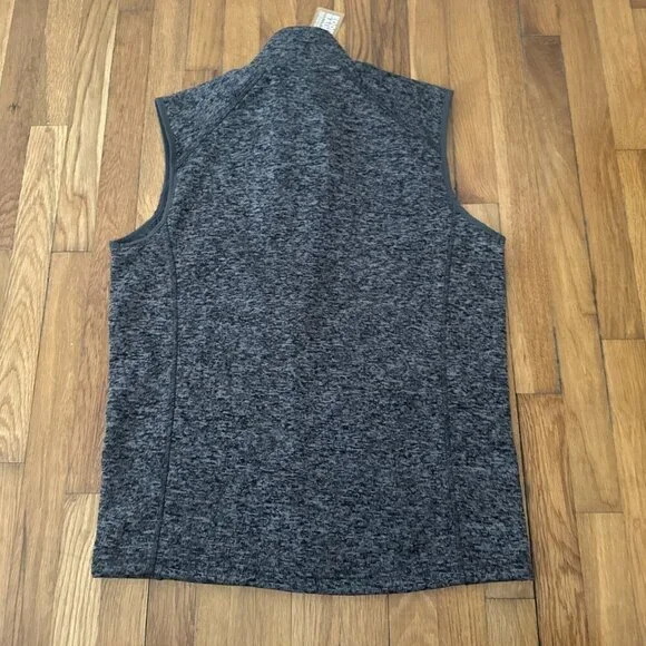 Eddie Bauer Men's Mr Radiator Vest Fleece Lined Outdoor Black-Black Heater SizeM - Picture 6 of 6